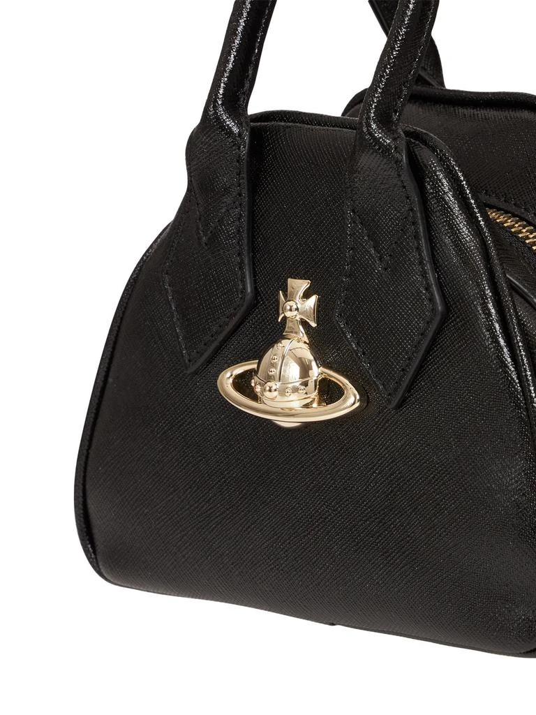 商品Vivienne Westwood|Mini Yasmine Leather Top Handle Bag,价格¥3668,第4张图片详细描述