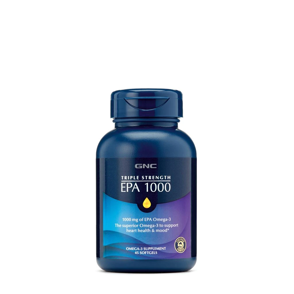 商品GNC|GNC Triple Strength - EPA 1000,价格¥224,第1张图片