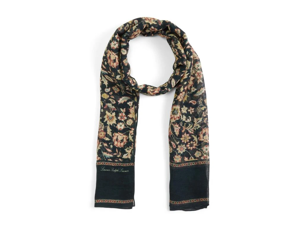 商品Ralph Lauren|Tapestry Floral Wrap,价格¥506,第2张图片详细描述