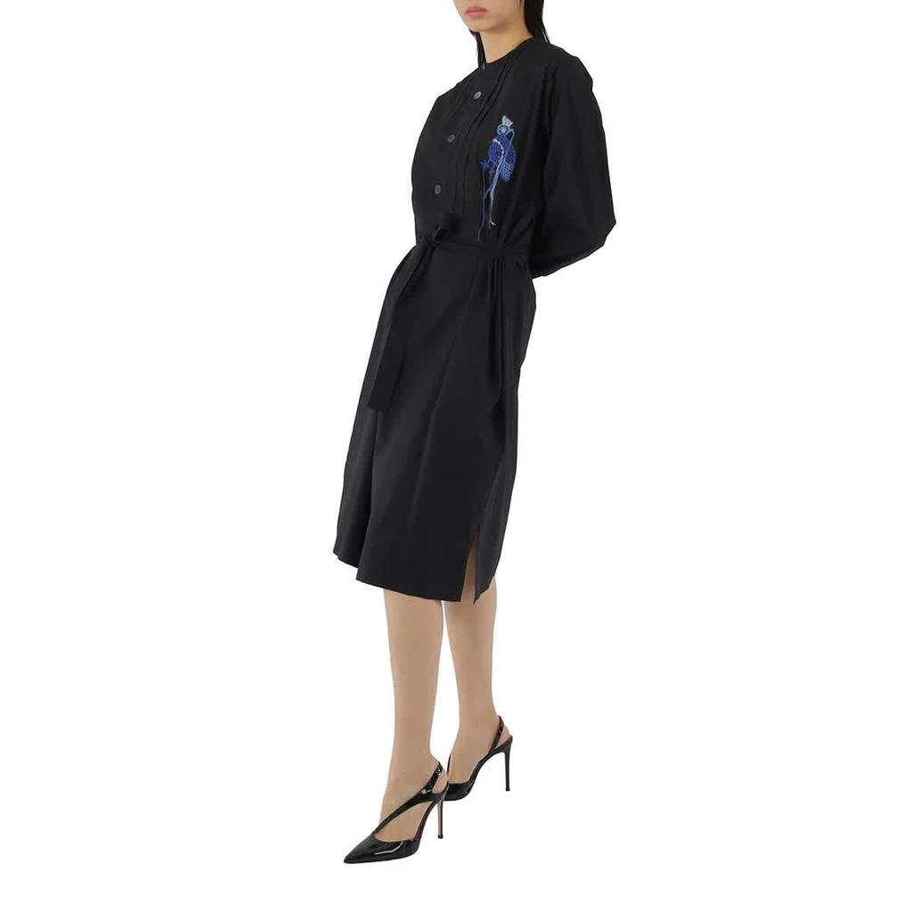 商品Loewe|Loewe Ladies Embroidered Tunic Shirt Dress In Black, Size Medium,价格¥1811,第2张图片详细描述