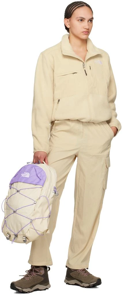 商品The North Face|Beige & Purple Borealis Backpack,价格¥895,第4张图片详细描述