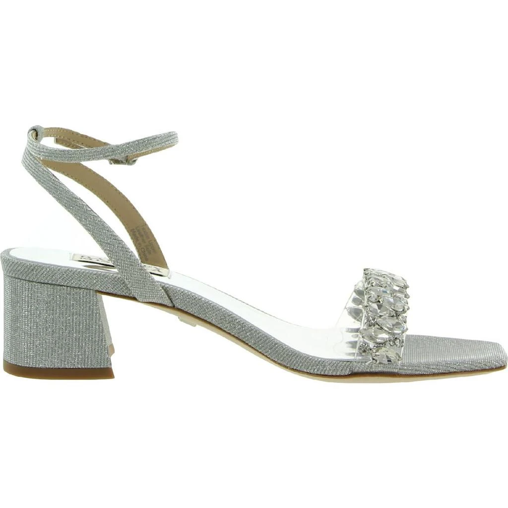 商品Badgley Mischka|Badgley Mischka Womens Harlow Block Heel Embellished Dress Sandals,价格¥313,第3张图片详细描述