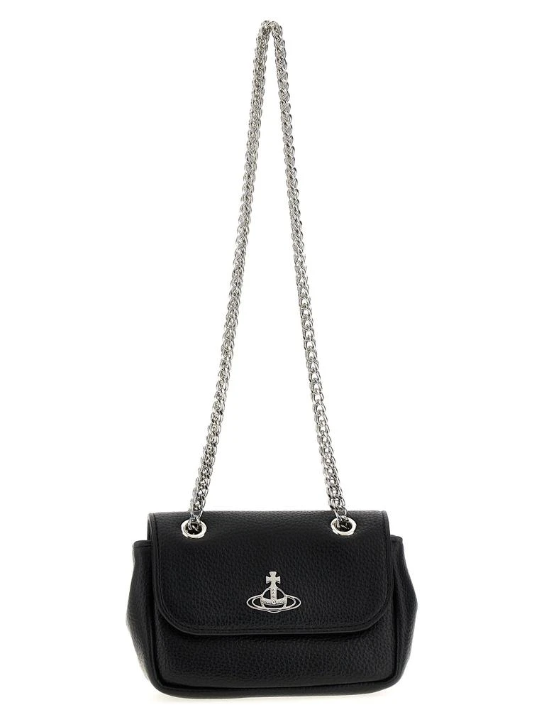 商品Vivienne Westwood|Small Purse Chain Crossbody Bags Black,价格¥1188,第1张图片