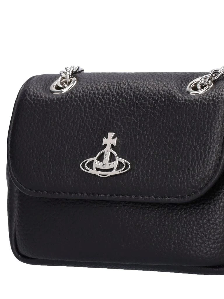 商品Vivienne Westwood|Small Purse Chain Faux Leather Bag,价格¥2107,第3张图片详细描述