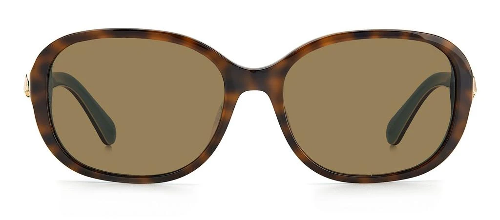 商品Kate Spade|Kate Spade IZABELLA/G/S SP 0FZL Oversized Round Polarized Sunglasses,价格¥1662,第1张图片