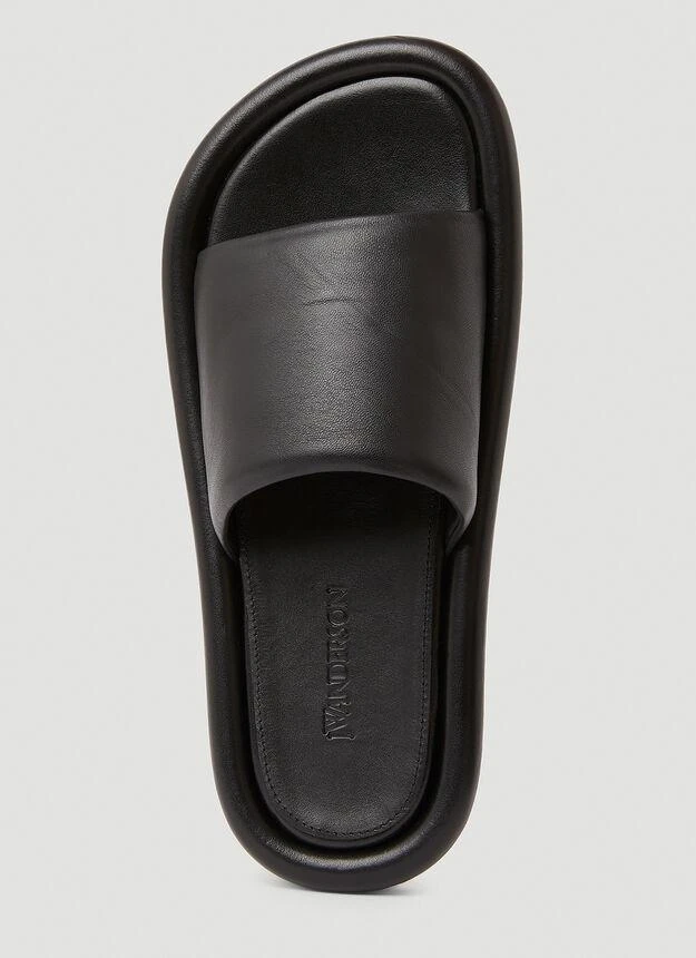 Bumper Flat Sandals in Black 商品