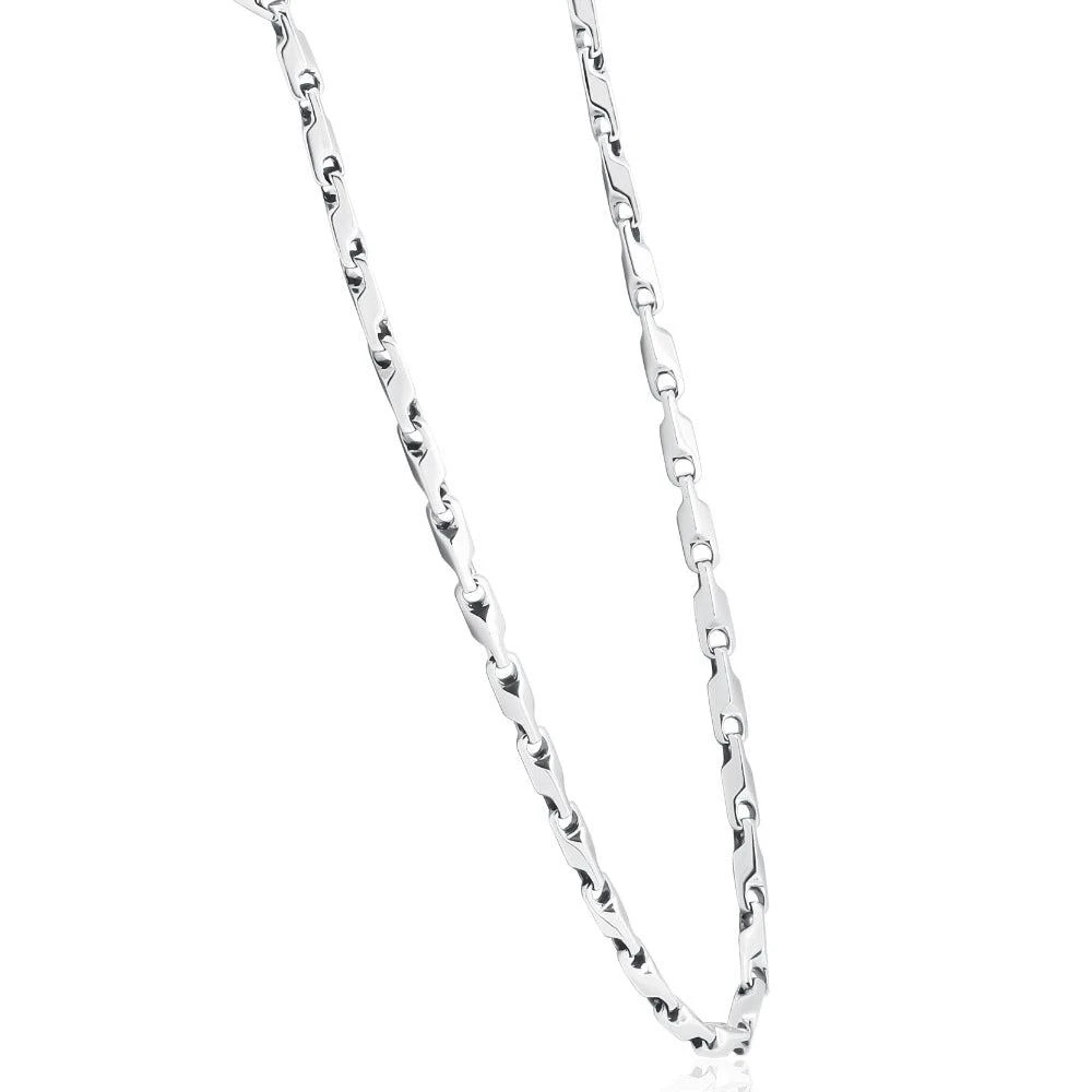 商品Pompeii3|Men's 14k Gold (47gram) or Platinum (88gram) 3.5mm Link Chain Necklace 20",价格¥31680,第3张图片详细描述