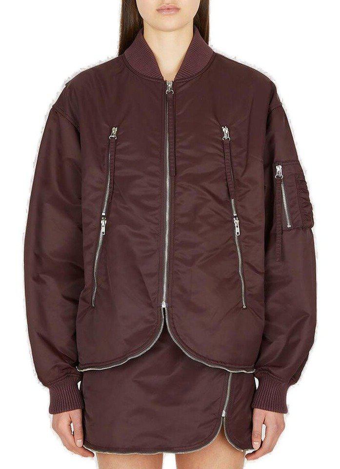 Helmut Lang Zipped Bomber Jacket商品第1张图片规格展示