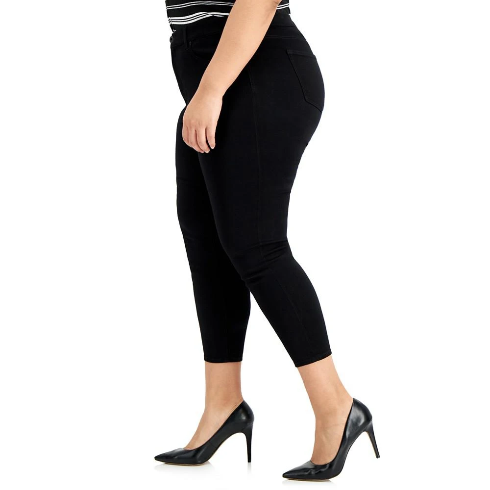 商品Celebrity Pink|Trendy Plus Size Black Skinny Ankle Jeans,价格¥111,第3张图片详细描述