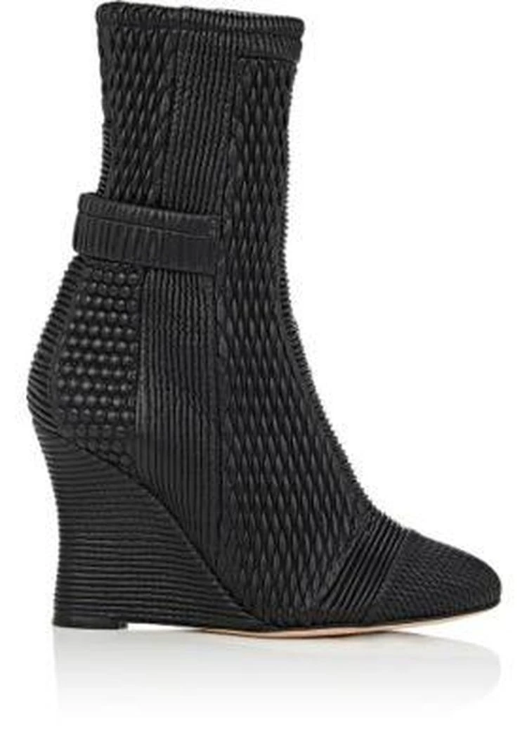 商品ALCHIMIA DI BALLIN|Polydon Quilted Leather Ankle Boots,价格¥11863,第1张图片