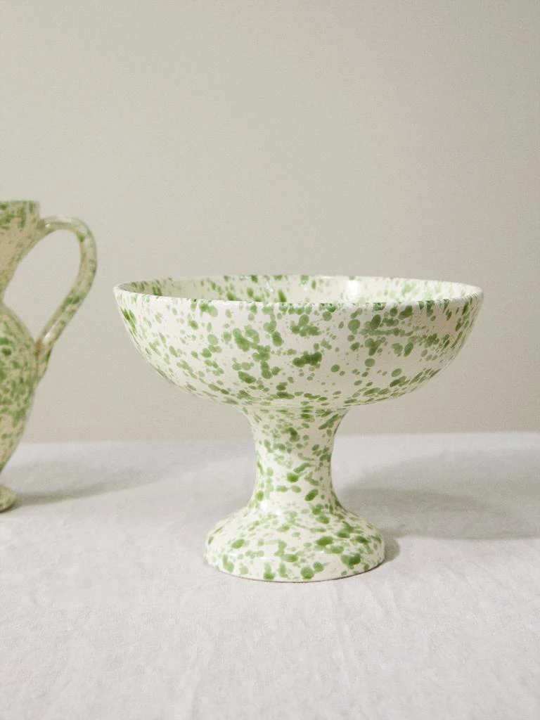 商品Cabana Magazine|Speckled glazed-ceramic fruit bowl,价格¥2008,第2张图片详细描述