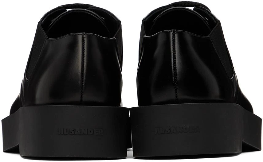 商品Jil Sander|Black Lace-Up Derbys,价格¥5937,第2张图片详细描述