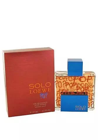商品Loewe|Solo Loewe Pop  Loewe Eau De Toilette Spray 4.3 Oz Men,价格¥1151,第1张图片
