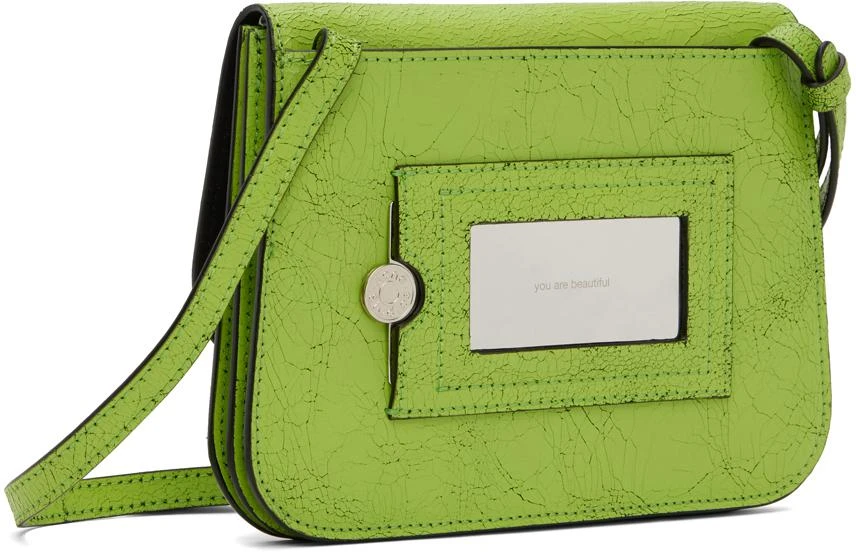 商品Acne Studios|Green Platt Crossbody Bag,价格¥3070,第3张图片详细描述