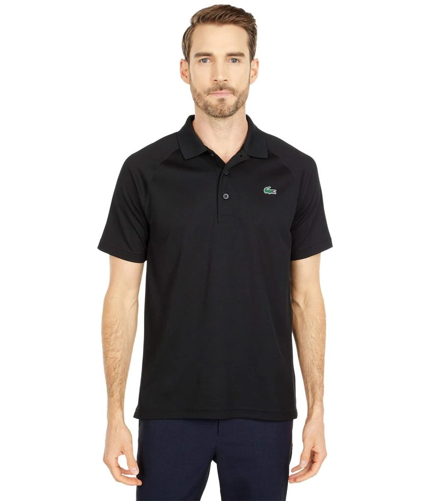 商品Lacoste|Short Sleeve Sport Breathable Run-Resistant Interlock Polo Shirt,价格¥424,第1张图片