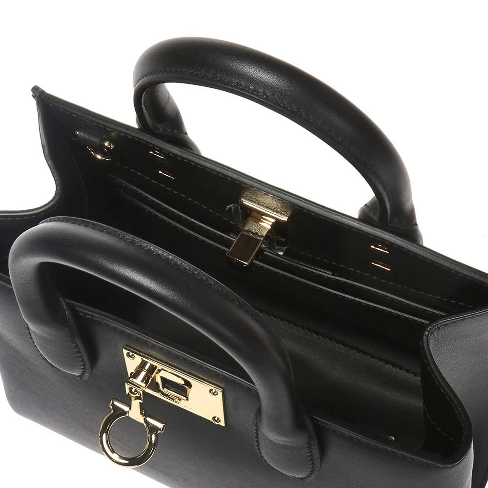Salvatore Ferragamo 菲拉格慕 黑色女士手提包 21-H288-699606 商品