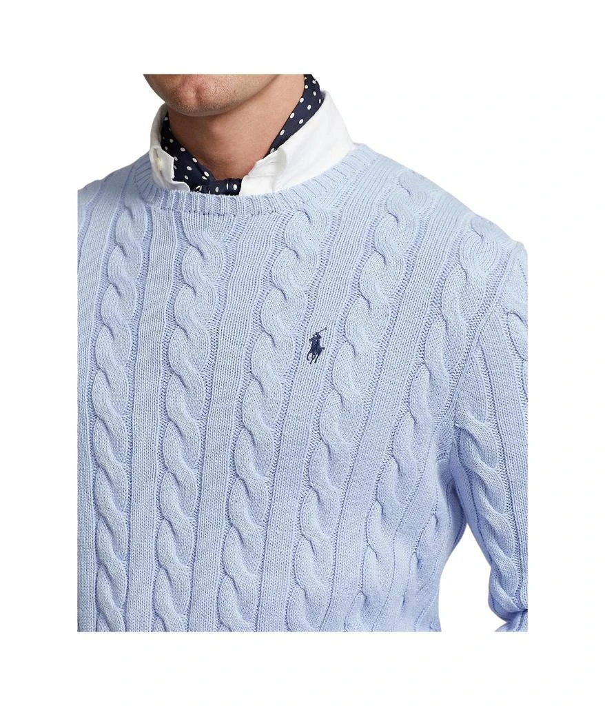 商品Ralph Lauren|Cable-Knit Cotton Sweater,价格¥617,第3张图片详细描述