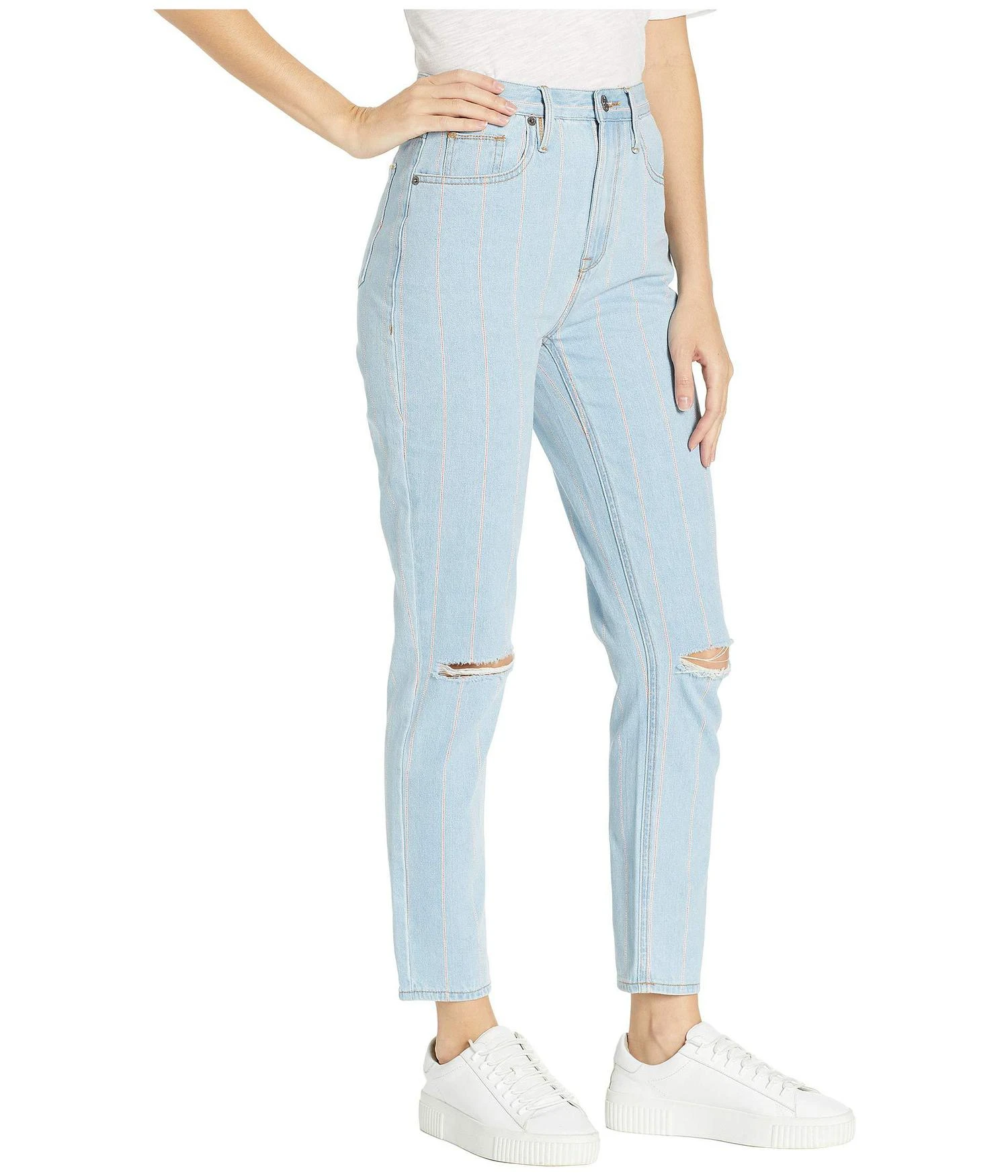 商品Juicy Couture|Denim Pinstripe Jeans,价格¥152,第4张图片详细描述