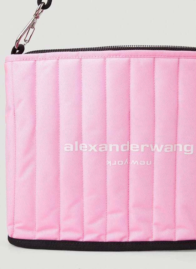 商品Alexander Wang|Elite Tech Shoulder Bag in Pink,价格¥2573,第4张图片详细描述