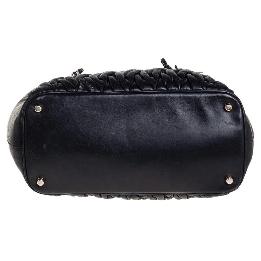 Coach Black Gathered Leather Kitt Carryall Tote 商品