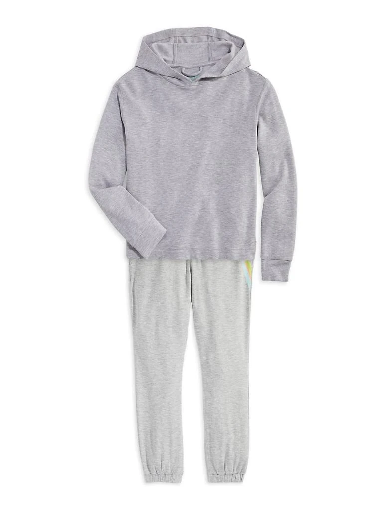 商品Vineyard Vines|Little Girl's & Girl's Dreamcloth Side Stripe Jogger Pants,价格¥143,第2张图片详细描述