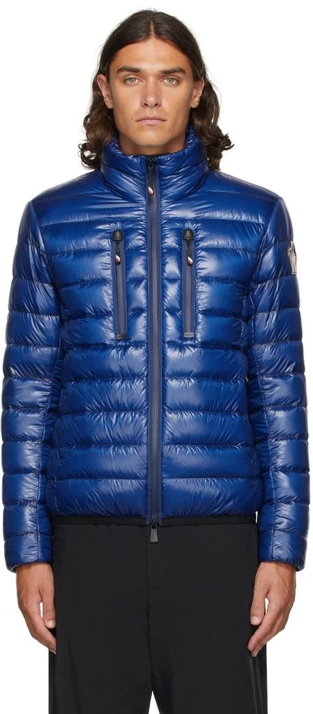 商品Moncler|蓝色可收纳式羽绒夹克,价格¥16306,第1张图片
