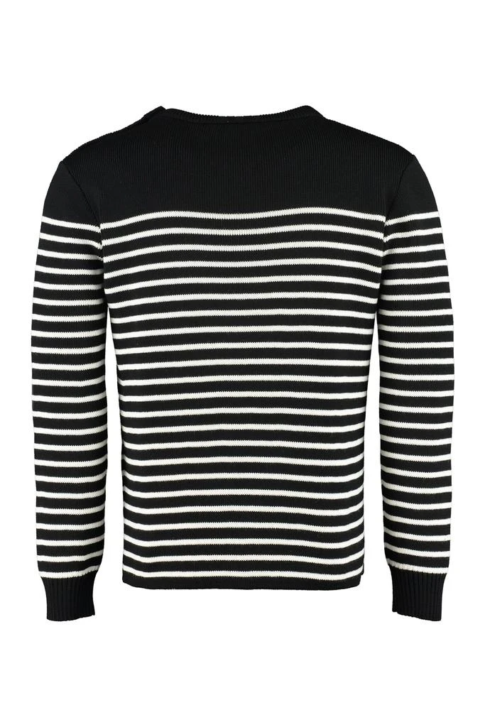 商品Yves Saint Laurent|Saint Laurent Striped Crew-neck Pullover,价格¥2972,第2张图片详细描述