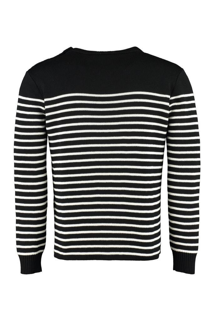 商品Yves Saint Laurent|Saint Laurent Striped Crew-neck Pullover,价格¥2713,第4张图片详细描述