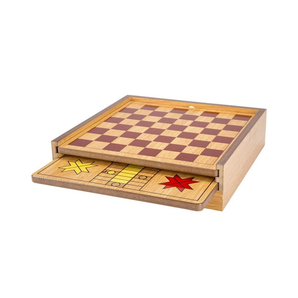 商品Trademark Global|Hey Play 7-In-1 Combo Game - Chess, Ludo, Chinese Checkers More,价格¥325,第2张图片详细描述