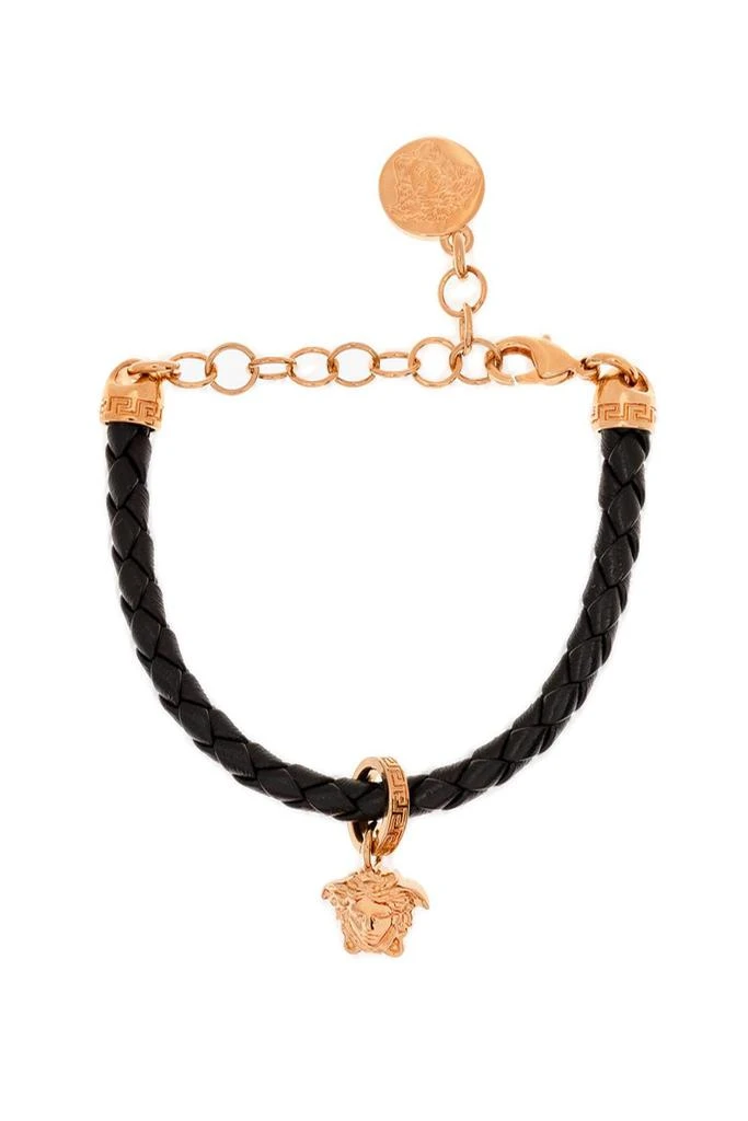 商品Versace|Versace Braided Medusa Charm Bracelet,价格¥1300,第1张图片