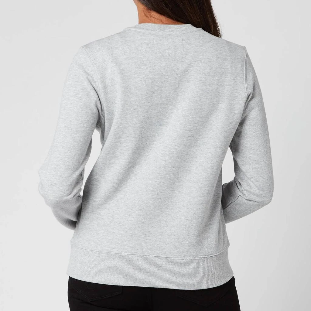 商品Calvin Klein|Calvin Klein Jeans Women's Institutional Core Logo Crew Neck 卫衣 - Light Grey Heather,价格¥301,第2张图片详细描述