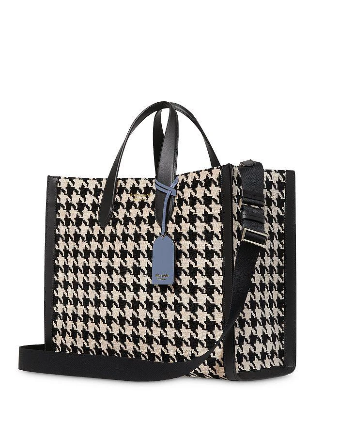 商品Kate Spade|Manhattan Houndstooth Large Tote,价格¥3440,第5张图片详细描述