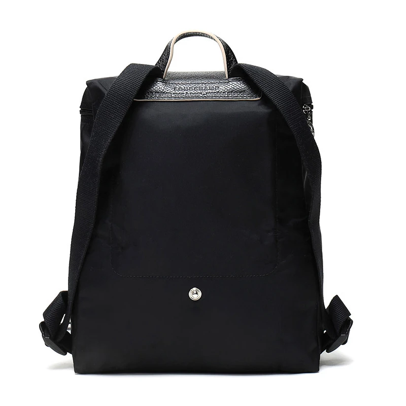 LONGCHAMP 珑骧 女士织物可折叠女包双肩包包 黑色 L1699619001 商品