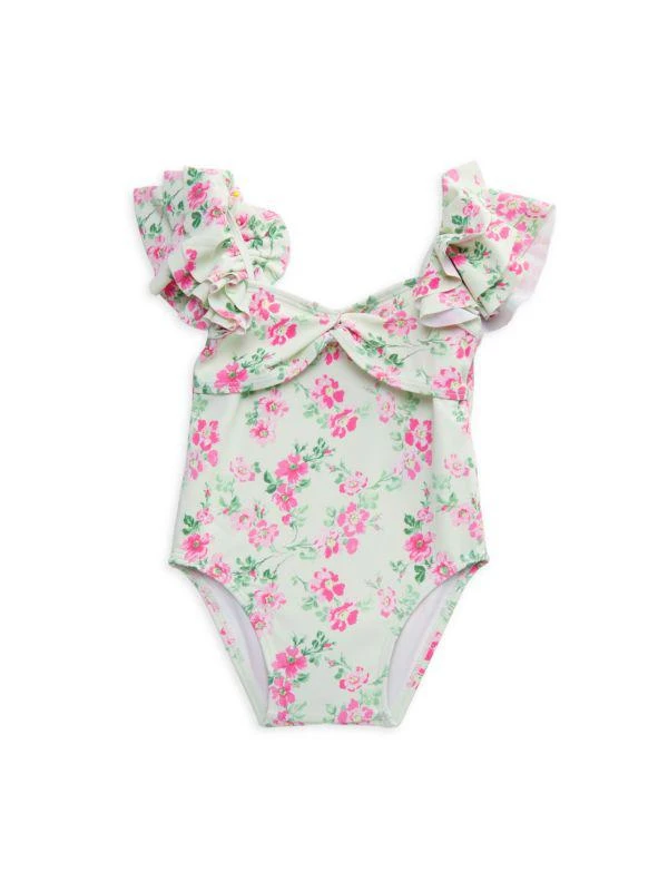 商品Janie and Jack|Baby Girl's & Little Girl's Floral One Piece Swimsuit,价格¥188,第1张图片