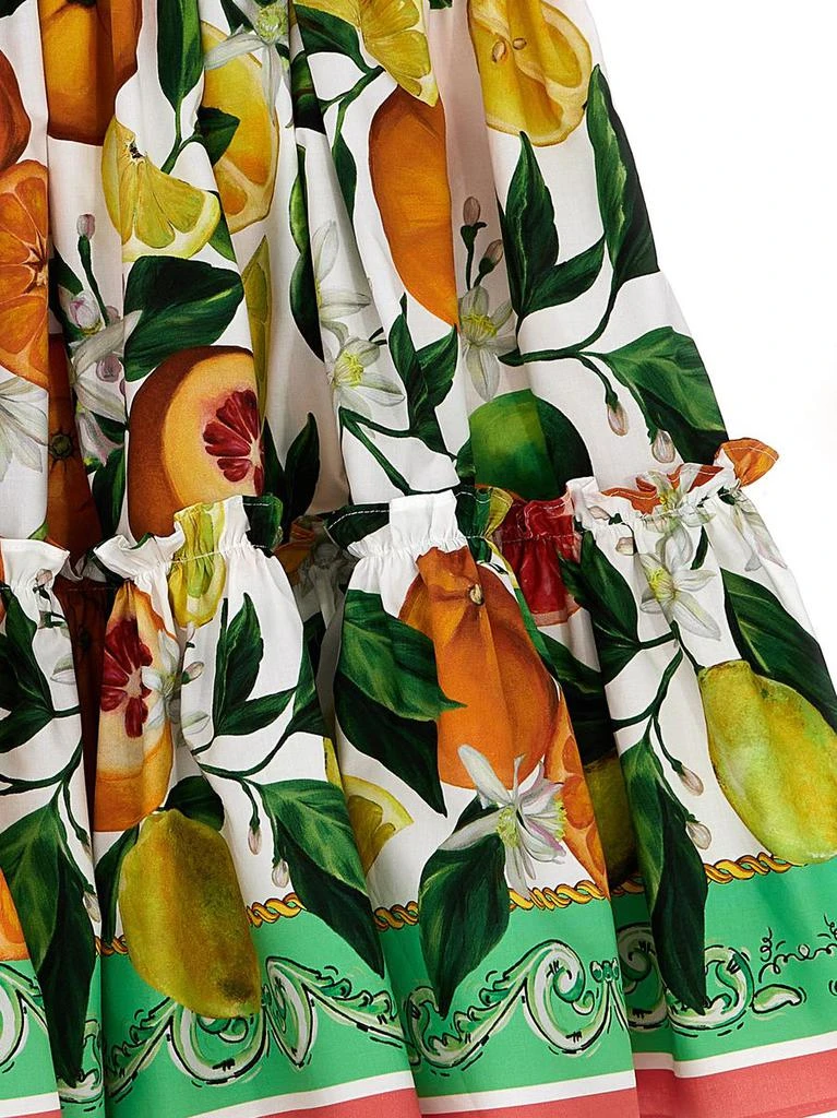 商品Dolce & Gabbana|Dolce & Gabbana Kids Fruit Print Skirt,价格¥2617,第3张图片详细描述