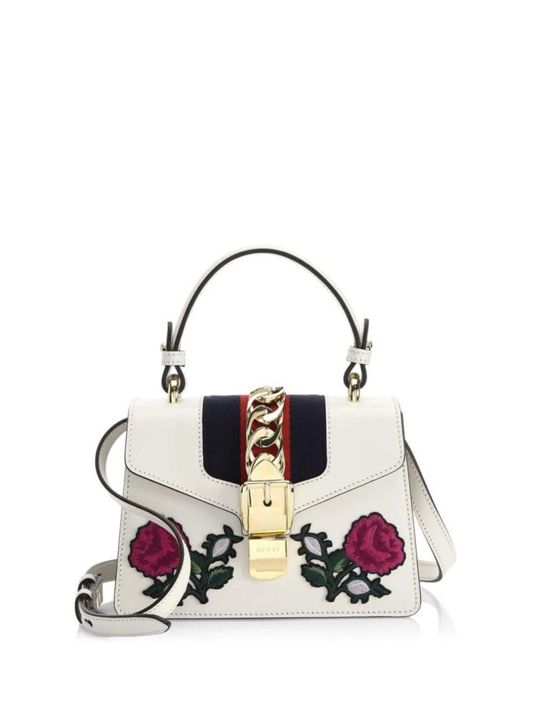 商品Gucci|Sylvie 迷你手提单肩包,价格¥20918,第1张图片