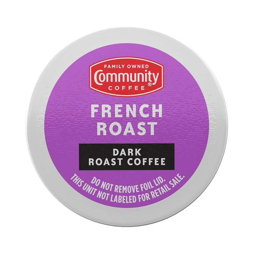 French Roast Extra Dark Roast Single Serve Pods, Keurig K-Cup Brewer Compatible, 72 Ct 商品