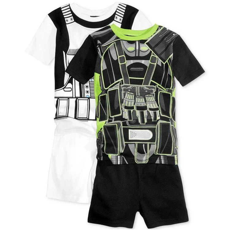 商品Star Wars|大/小童4-Pc. Stormtrooper Cotton Pajama Set, Little Boys (2-7) & Big Boys (8-20),价格¥150,第1张图片