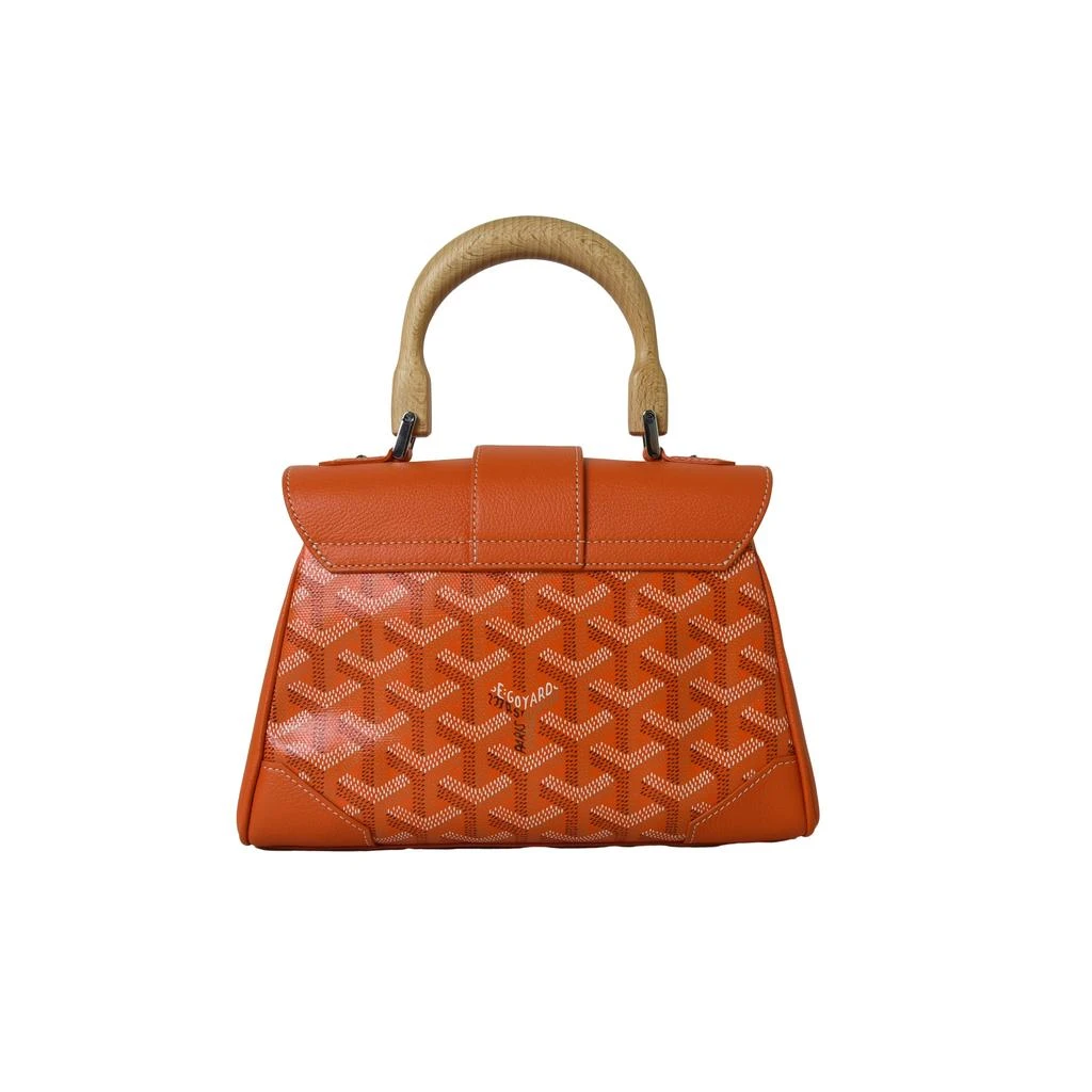 商品Goyard|Goyard Mini Saigon Wooden Handle Orange,价格¥31760,第3张图片详细描述