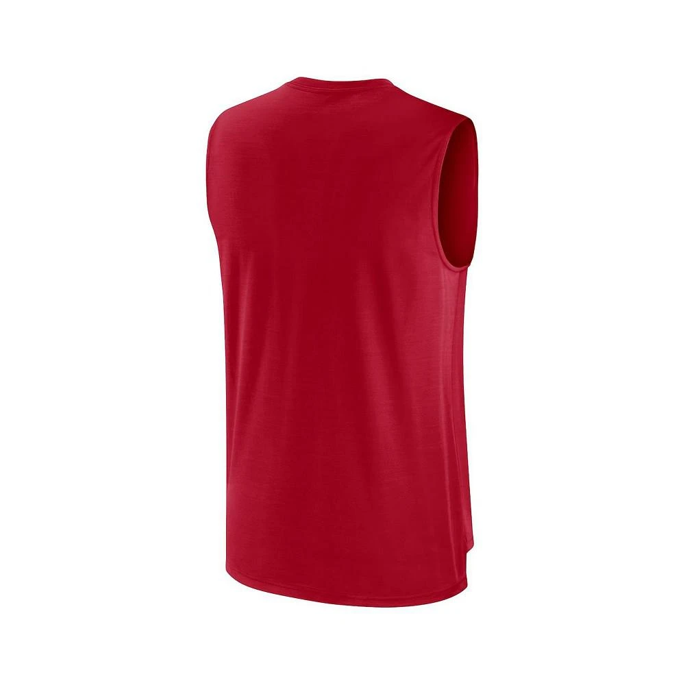 商品NIKE|Men's Scarlet San Francisco 49ers Muscle Trainer Tank Top,价格¥262,第2张图片详细描述