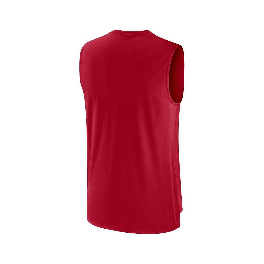 商品NIKE|Men's Scarlet San Francisco 49ers Muscle Trainer Tank Top,价格¥248,第4张图片详细描述