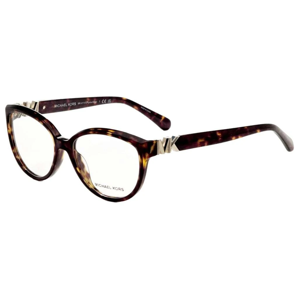 商品Michael Kors|Michael Kors Women's Brown Cat-Eye Opticals,价格¥372,第1张图片