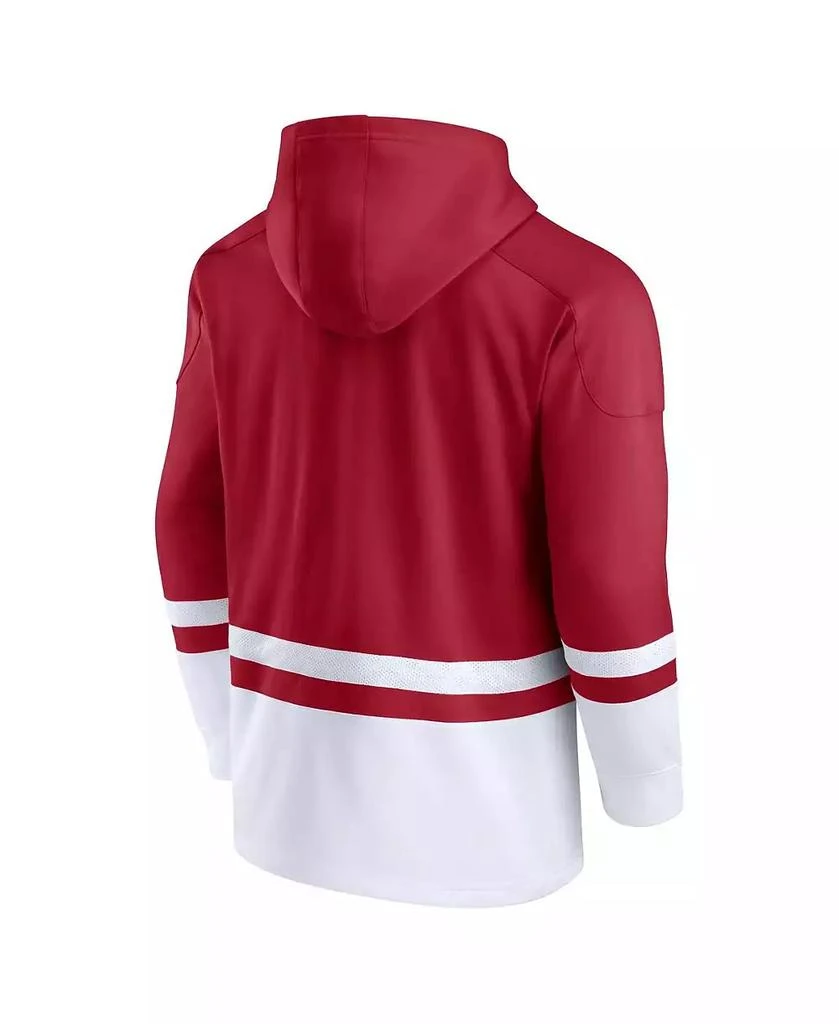 商品Fanatics|Men's Crimson Indiana Hoosiers First Battle Pullover Hoodie,价格¥357,第2张图片详细描述