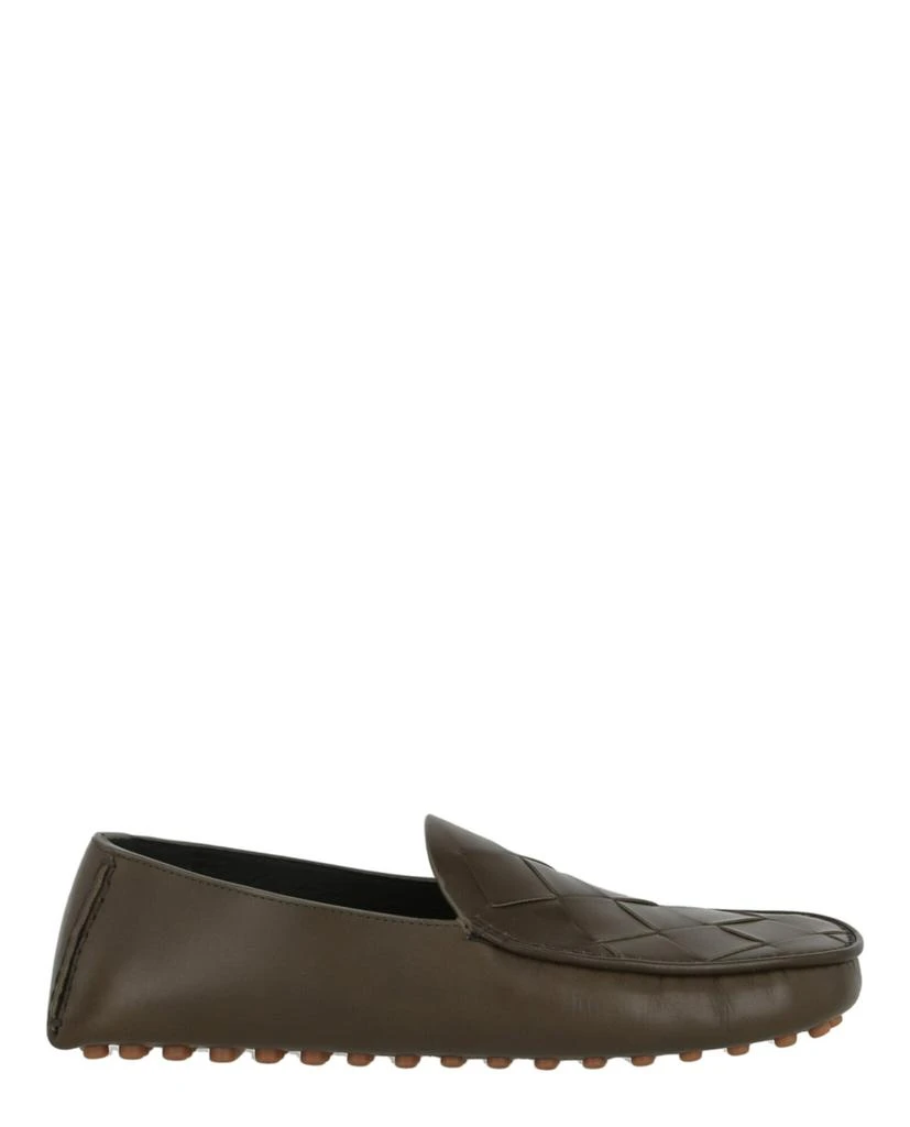 商品Bottega Veneta|Mens Intrecciato Leather Loafers,价格¥1352,第1张图片