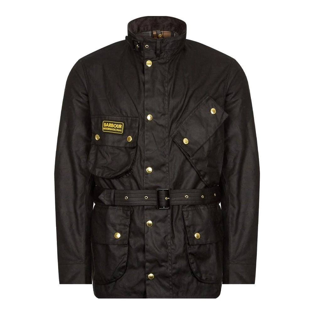 商品Barbour|Barbour International Jacket - Black,价格¥1706,第1张图片