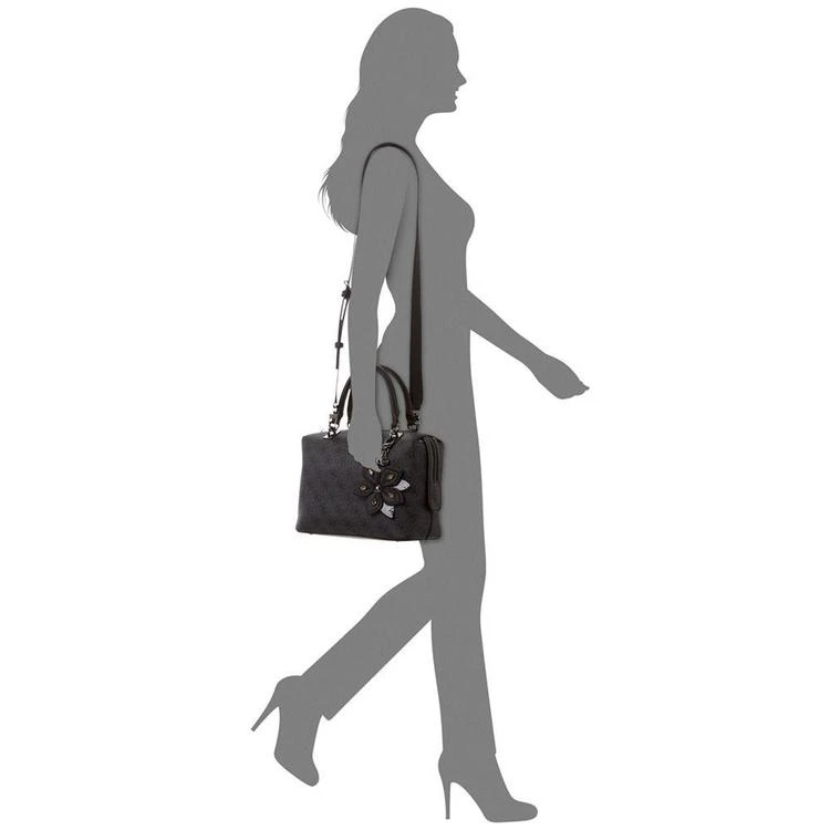 商品GUESS|Sibyl Signature Small Box Satchel,价格¥525,第2张图片详细描述