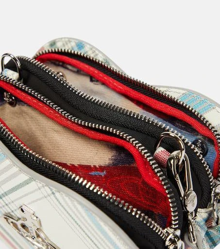 商品Vivienne Westwood|Louise Small tartan faux leather crossbody bag,价格¥2171,第3张图片详细描述