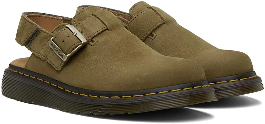 商品Dr. Martens|Green Jorge II Slingback Mules,价格¥745,第4张图片详细描述