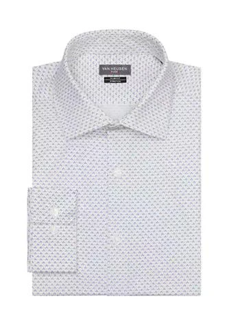 商品Van Heusen|Heusen  Mens Flex Wrinkle Free Stretch Collar Dress Shirt,价格¥104,第1张图片