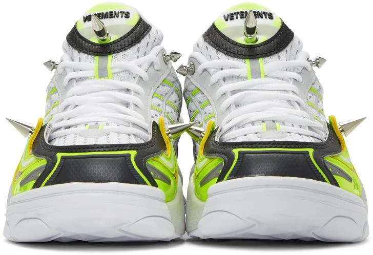 商品Vetements|Grey & Yellow Reebok Edition Spike Runner 400 Sneakers,价格¥2350,第2张图片详细描述
